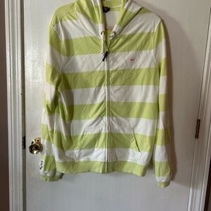 Vineyard Vines Lime and White Hoodie
